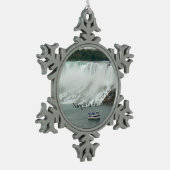 Ornement Flocon De Neige Niagara Falls sur le côté canadien (Gauche)