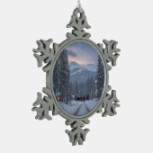 Ornement Flocon De Neige noël (Gauche)