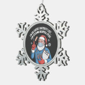 Ornement Flocon De Neige Noël 2026, (Vue impression)