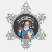 Ornement Flocon De Neige Noël 2026, (Devant)