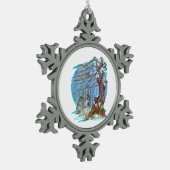 Ornement Flocon De Neige Noël à l'Ornement d'Elf Hall (Gauche)