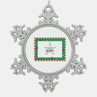 Ornement Flocon De Neige Noël cadeau