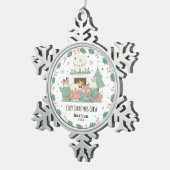 Ornement Flocon De Neige Noël Cosy (Vue impression)