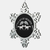 Ornement Flocon De Neige Noël de LBH (Vue impression)