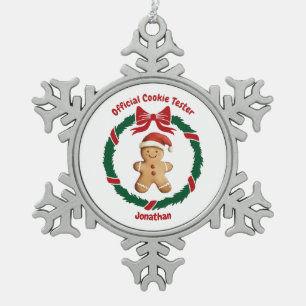 Ornement Flocon De Neige Noël du meilleur biscuit officiel