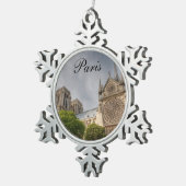 Ornement Flocon De Neige Notre Dame (Vue impression)