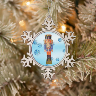 Ornement Flocon De Neige Nutcracker allemand