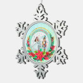 Ornement Flocon De Neige Nutcracker Christmas, Family Holiday Keepsake Gift (Vue impression)