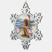 Ornement Flocon De Neige Obsédés par la conquête de l'impossible (Vue impression)