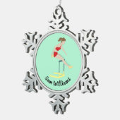 Ornement Flocon De Neige Obstacles (Vue impression)