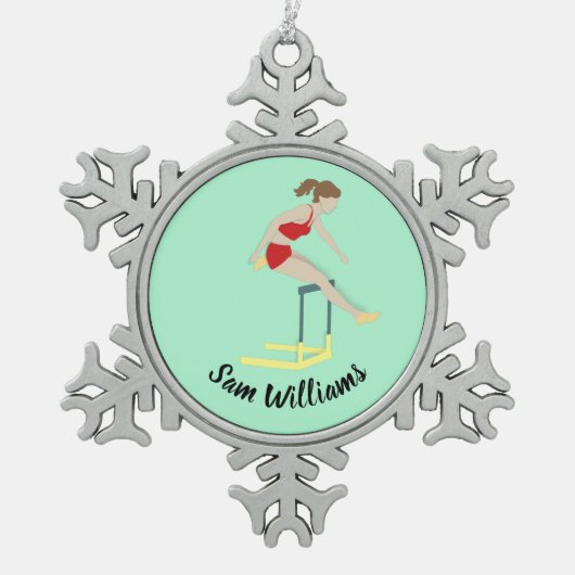 Ornement Flocon De Neige Obstacles (Devant)