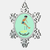 Ornement Flocon De Neige Obstacles (Vue impression)