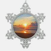 Ornement Flocon De Neige Ocean Sun (Devant)