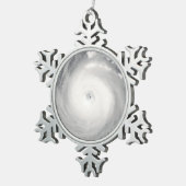 Ornement Flocon De Neige Oeil de l'ouragan (Vue impression)