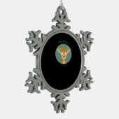 Ornement Flocon De Neige Oh Deer Creative Style (Gauche)