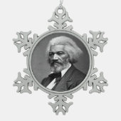 Ornement Flocon De Neige Old Fr3d3rick Bailey Douglas African American Hero (Devant)