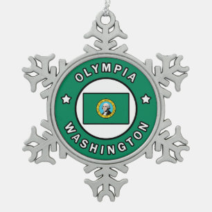 Ornement Flocon De Neige Olympia Washington