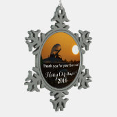 Ornement Flocon De Neige Organisation de service déployée USAF (Gauche)