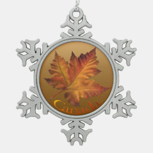 Ornement Flocon De Neige Ornement Canada Décorations de souvenirs