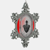 Ornement Flocon De Neige Ornement de bénédiction de Chambre (Gauche)