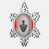 Ornement Flocon De Neige Ornement de bénédiction de Chambre (Vue impression)