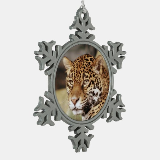 Ornement Flocon De Neige Ornement de Jaguar (Gauche)