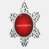 Ornement Flocon De Neige Ornement de Noël (Vue impression)