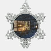 Ornement Flocon De Neige Ornement de Noël de Cwm (Devant)