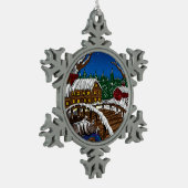 Ornement Flocon De Neige Ornement de pont de Milou (Gauche)