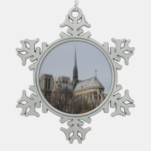 Ornement Flocon De Neige Ornement Notre-Dame de Paris