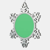 Ornement Flocon De Neige pâle (Vue impression)