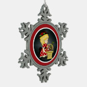 Ornement Flocon De Neige Panier de Noël d3 de Annabelle (Gauche)