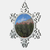 Ornement Flocon De Neige Panorama de Red Rocks à Sedona Arizona (Vue impression)