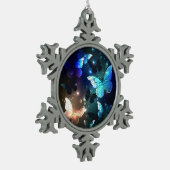 Ornement Flocon De Neige Papillon de nuit (Gauche)