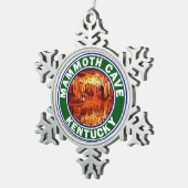 Ornement Flocon De Neige Parc national de Mammoth Cave Kentucky (Vue impression)