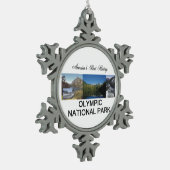 Ornement Flocon De Neige Parc national olympique d'ABH (Gauche)