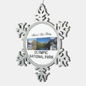 Ornement Flocon De Neige Parc national olympique d'ABH (Vue impression)