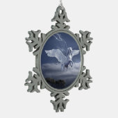 Ornement Flocon De Neige Pégase en vol (Gauche)