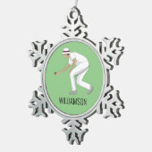 Ornement Flocon De Neige Pelouse Bowls (Vue impression)