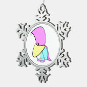 Ornement Flocon De Neige Pengassistant - (Vue impression)