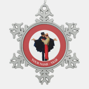 Ornement Flocon De Neige Perdu à Paris