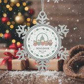 Ornement Flocon De Neige Personalized Festive Adventures