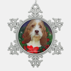 Ornement Flocon De Neige Petit Basset Griffon Vendeen