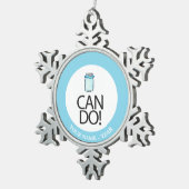 Ornement Flocon De Neige Peut faire (Vue impression)