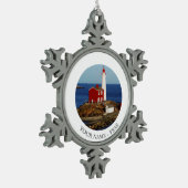 Ornement Flocon De Neige Phare de Fisgard (Gauche)