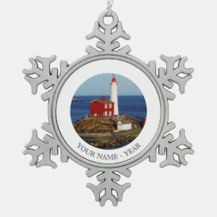 Ornement Flocon De Neige Phare de Fisgard