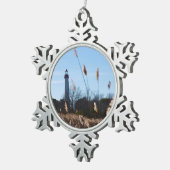 Ornement Flocon De Neige Phare du Cap May (Vue impression)