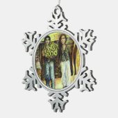 Ornement Flocon De Neige Phase de ChapeI Sixtine d'un ChaIIenge (Vue impression)