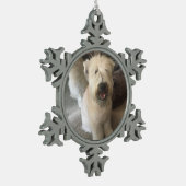 Ornement Flocon De Neige Photo Bakster One Year (Gauche)