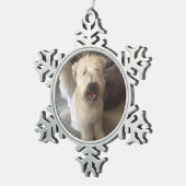 Ornement Flocon De Neige Photo Bakster One Year (Vue impression)